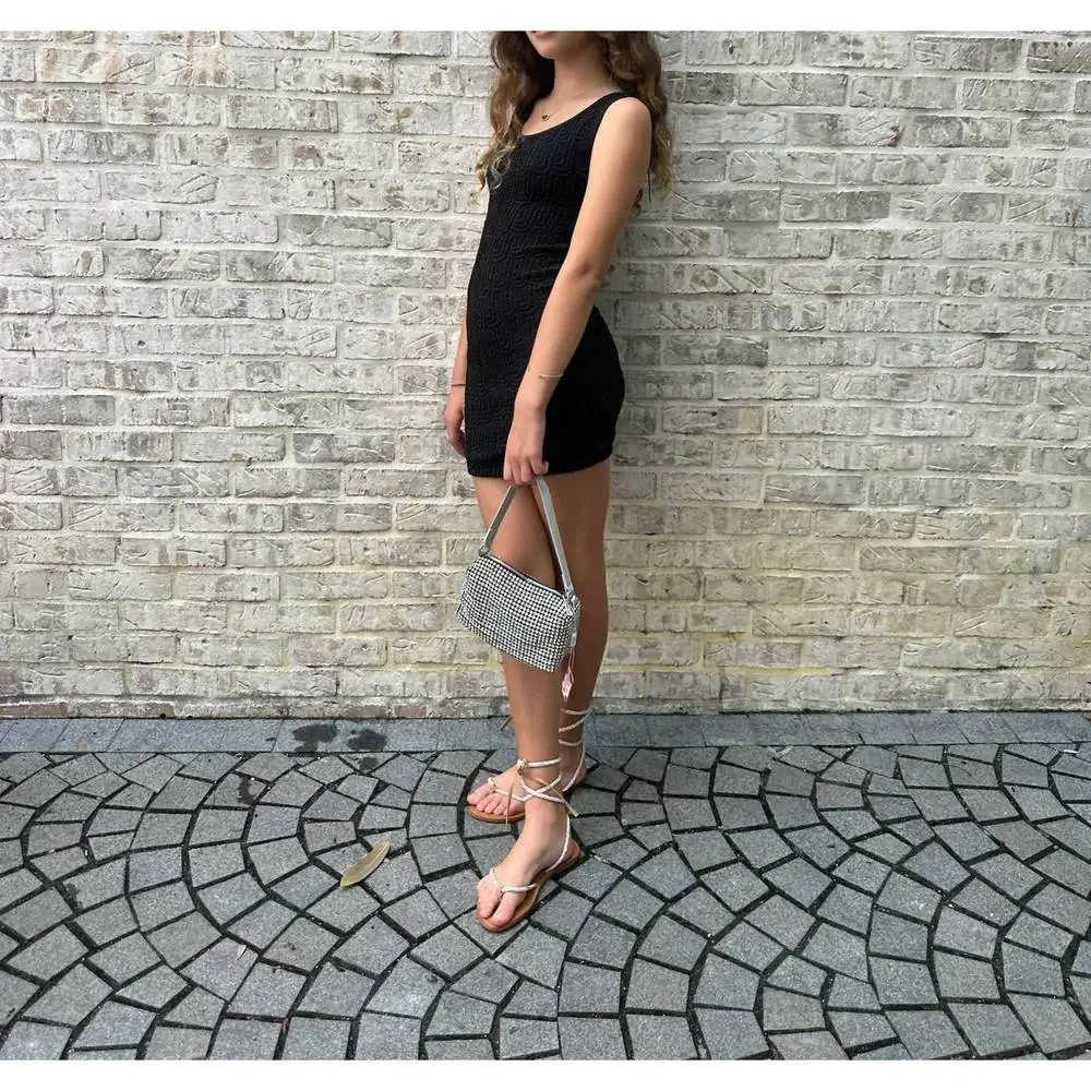 Katie J NYC Black Juniors Dress